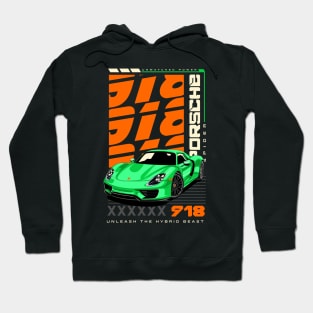 Luxury Porsche Spyder Hoodie